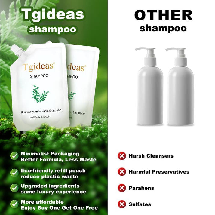 Tgideas Rosemary Shampoo 250 ml