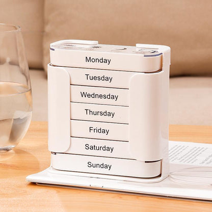 🔥Hot Sale 49% OFF👍🏻7 Days 28 Compartments Pill Organizer