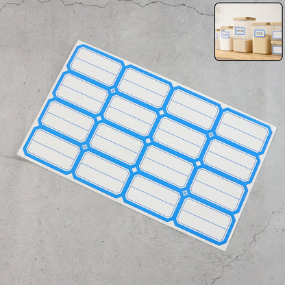 Multipurpose Writable Blank Label Sticker Sheets