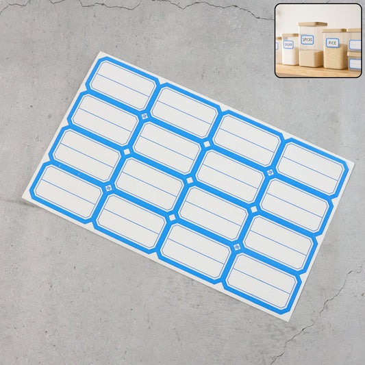 Multipurpose Writable Blank Label Sticker Sheets