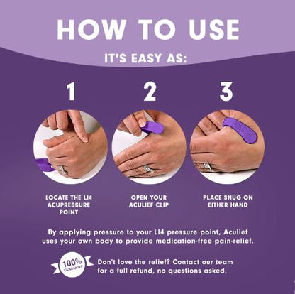 Sugar Control LI4 Acupressure Point Clip (Magnetic)