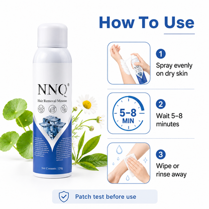NNQ hair Removal Spray for Men & Women