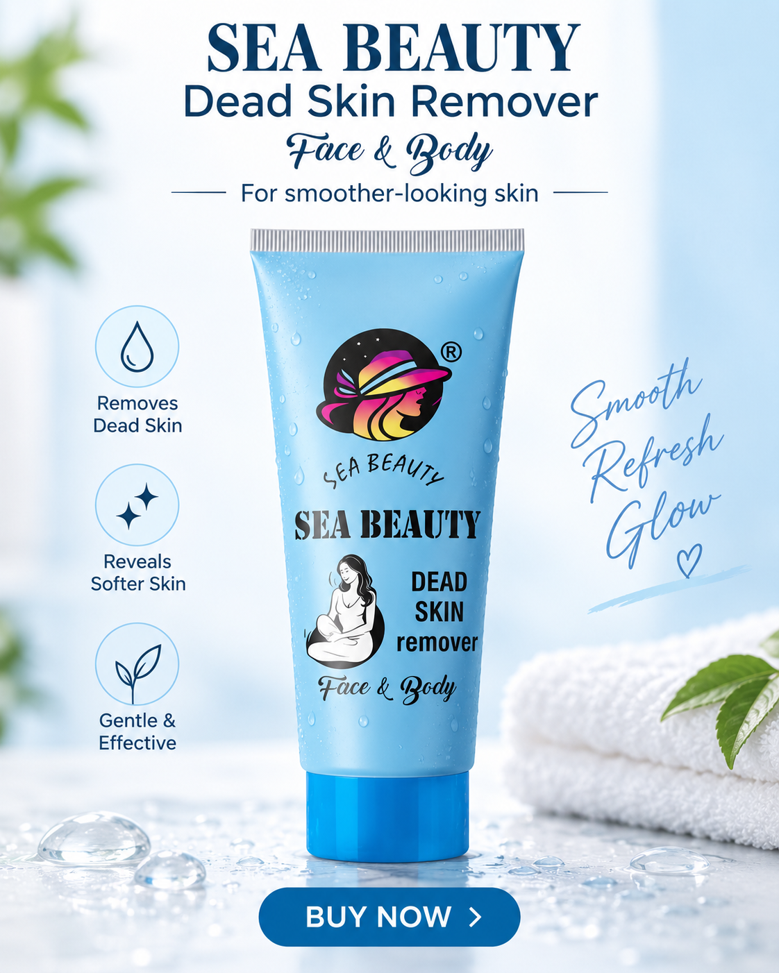 Sea Beauty Dead Skin Remover face & body