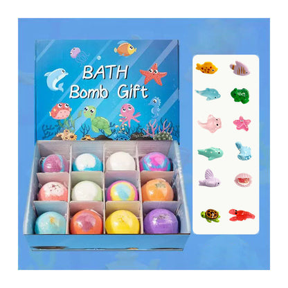 Natural Essential Oil Kids Bubble Bath Bombs Gift