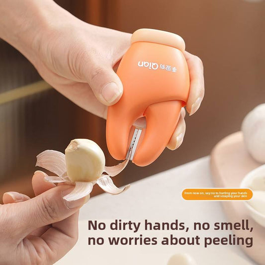 2-in-1 Magnetic Garlic Peeler & Ginger Scraper