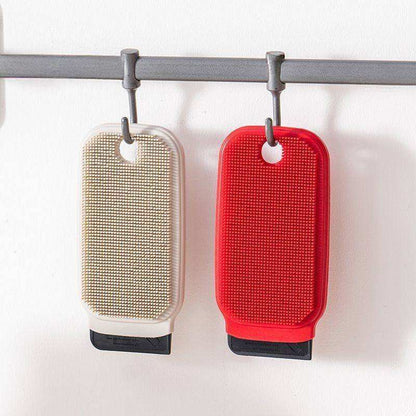 3-in-1 Multifunctional Kitchen Scrub Brush & Pot Scraper