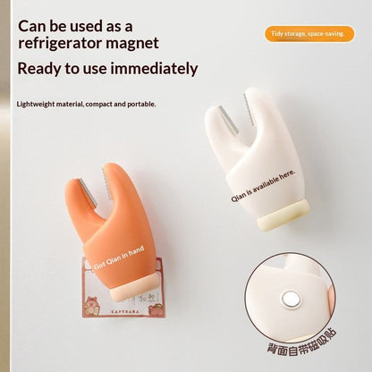2-in-1 Magnetic Garlic Peeler & Ginger Scraper