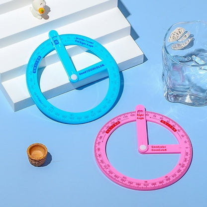 360° Rotatable Activity Angle Ruler for Students