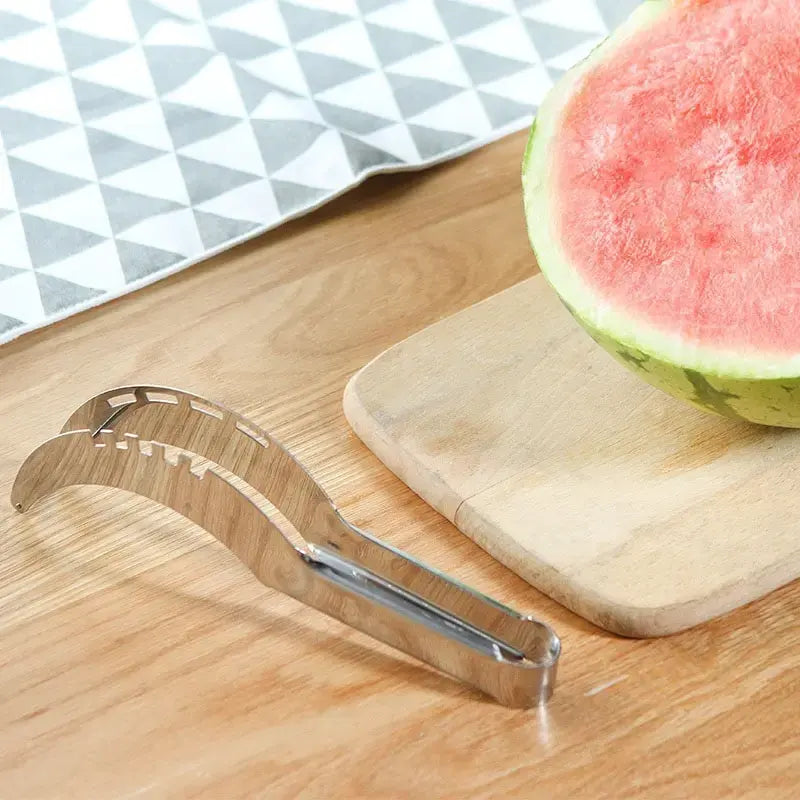 Ultimate 2-in-1 Watermelon Slicer & Server: Fast, Mess-Free & Perfect Slices!
