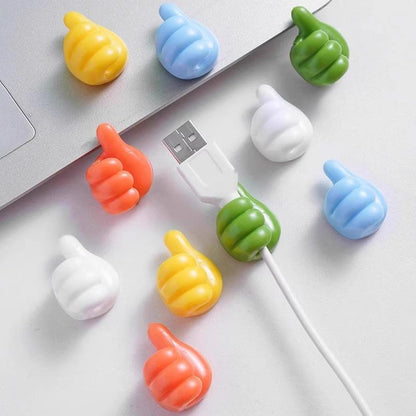 Silicone Thumb Hook & Cable Management Organizer
