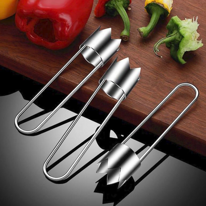 Stainless Steel Pepper Seed Corer