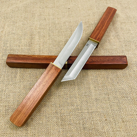 2-in-1 Mandarin Duck Double-Sided Knife