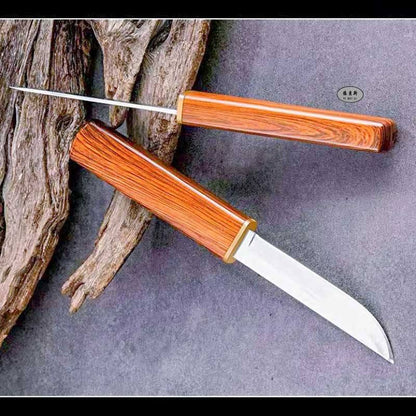 2-in-1 Mandarin Duck Double-Sided Knife