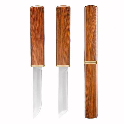 2-in-1 Mandarin Duck Double-Sided Knife