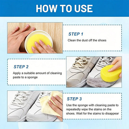 Fresh Leather Shoe Cleaning Cream Paste Shoe Care Kit