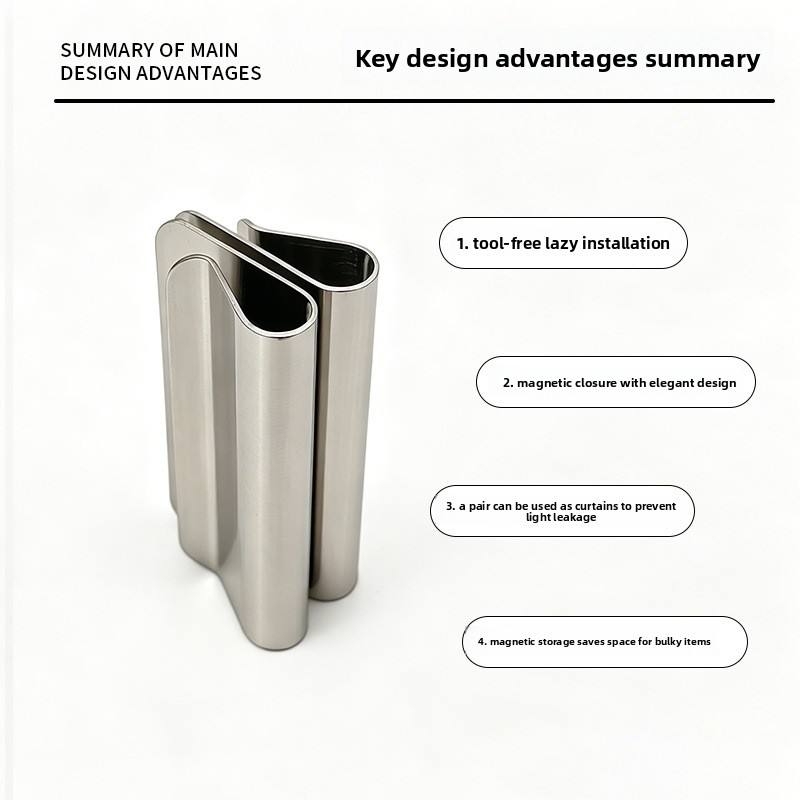 Metal Magnetic Curtain Closure Clips
