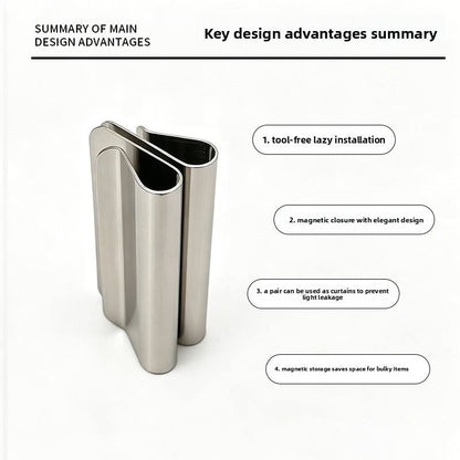 Metal Magnetic Curtain Closure Clips