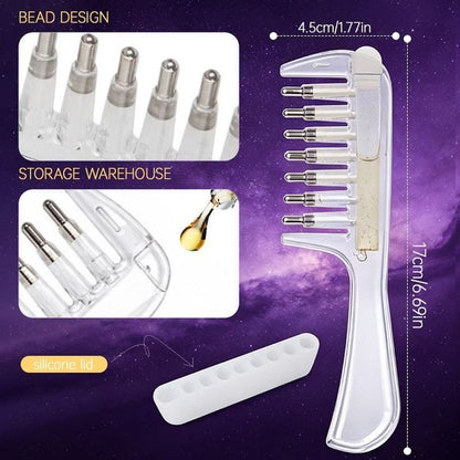 2 in 1 Hair oil applicator comb