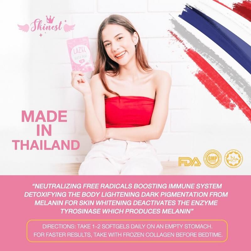 Lazel Gluta Pure Skin Brightening Supplement