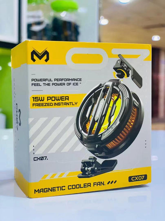 CX07 Magnetic Gaming Phone Cooling Fan – Ultra Silent Radiator