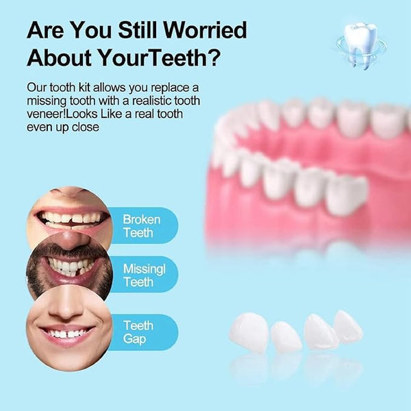 Moldable False Teeth (PACK OF 2)