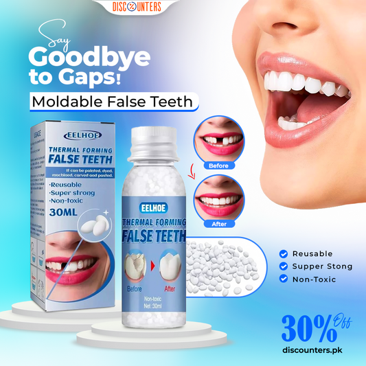 Moldable False Teeth (PACK OF 2)