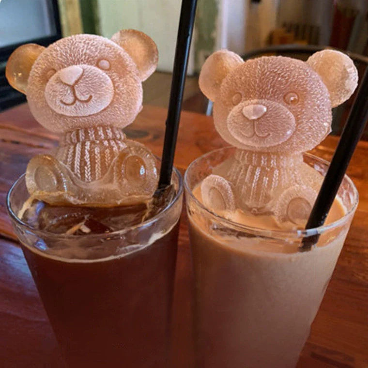 Bear Shape Silicone Ice Mold
