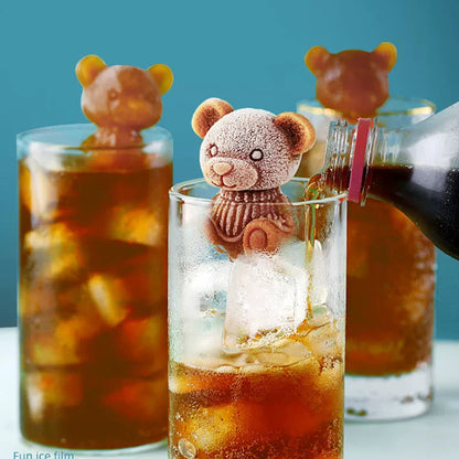 Bear Shape Silicone Ice Mold
