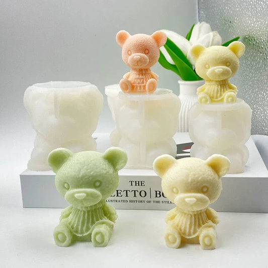 Bear Shape Silicone Ice Mold