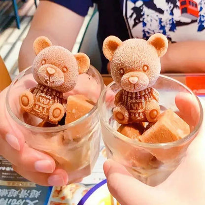Bear Shape Silicone Ice Mold