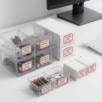 Multipurpose Writable Blank Label Sticker Sheets