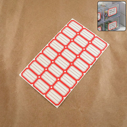 Multipurpose Writable Blank Label Sticker Sheets