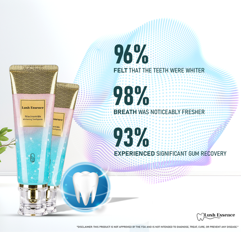 2 PCs Niacinamide TriBright ToothPaste
