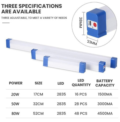 USB Charging Emergency Light With Mobile Charging Feature (30 CM)