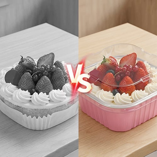 Multi-Layer Food Storage Box with Lid