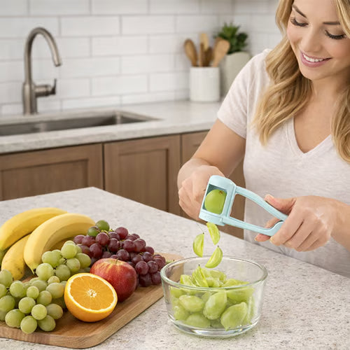 7 Reasons This One-Second Fruit Slicer Is Making Cutting Boards Obsolete