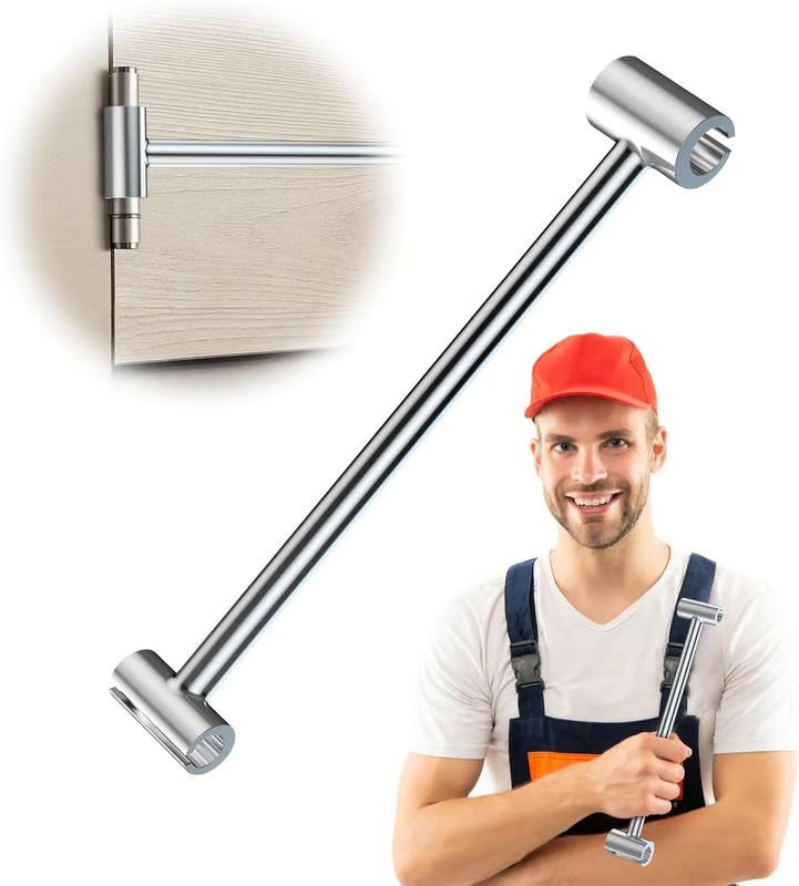 Professional Dual-Head Hinge Adjustment Wrench