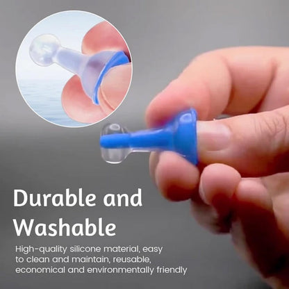 Inflatable Silicone Earplugs ( PAIR )