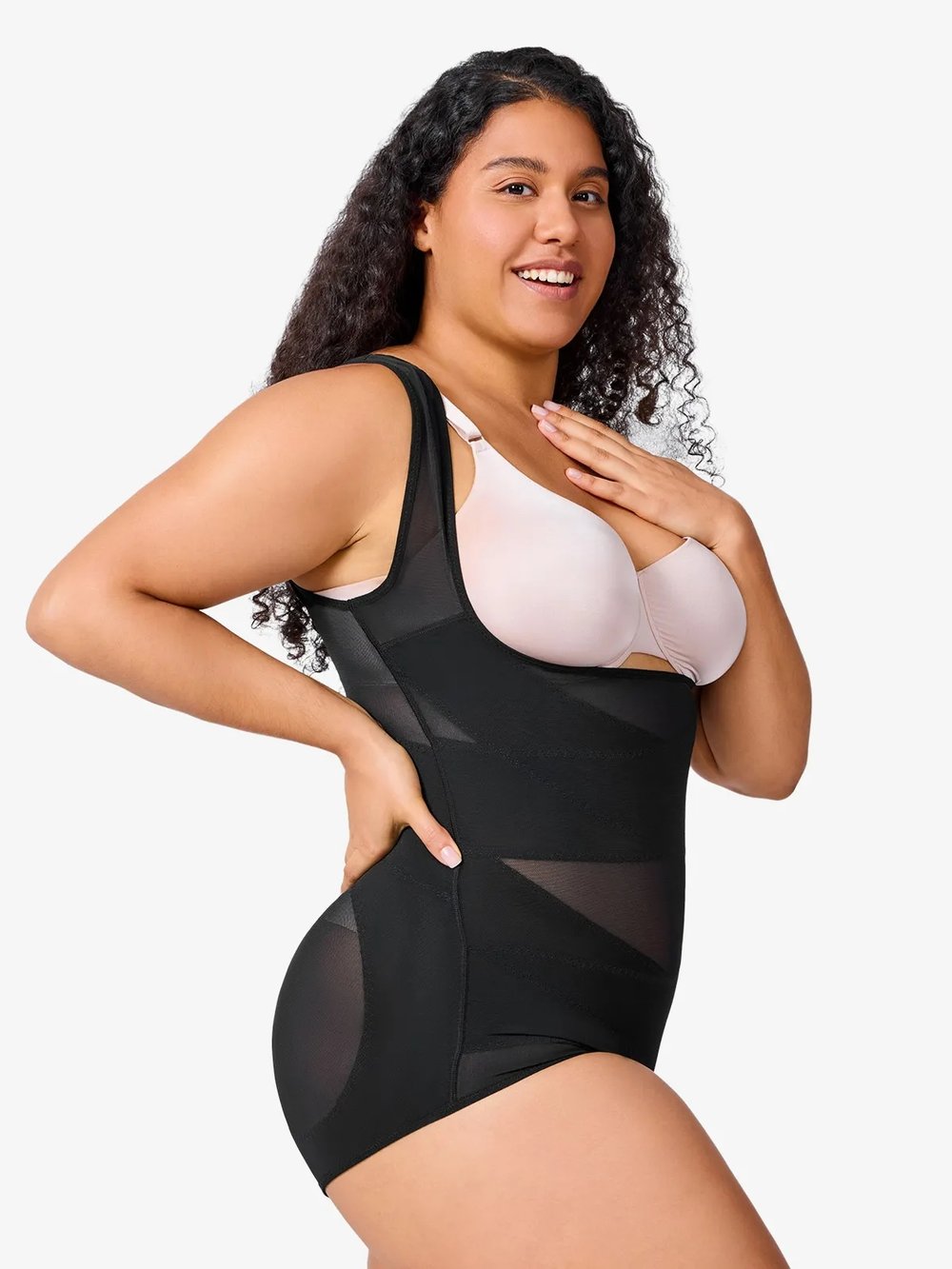 High-Waist Shapewear Bodysuit