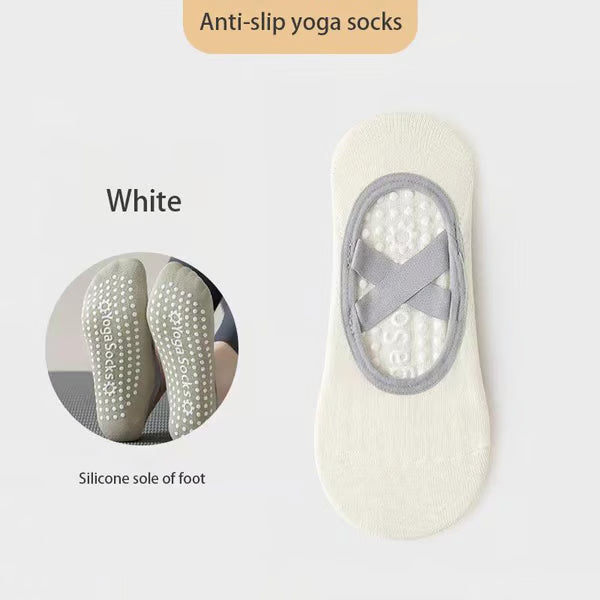 Non Slip Yoga & Pilates Socks Breathable Silicone Grip for Fitness & Dance