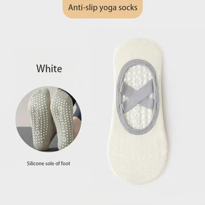 Non Slip Yoga & Pilates Socks Breathable Silicone Grip for Fitness & Dance