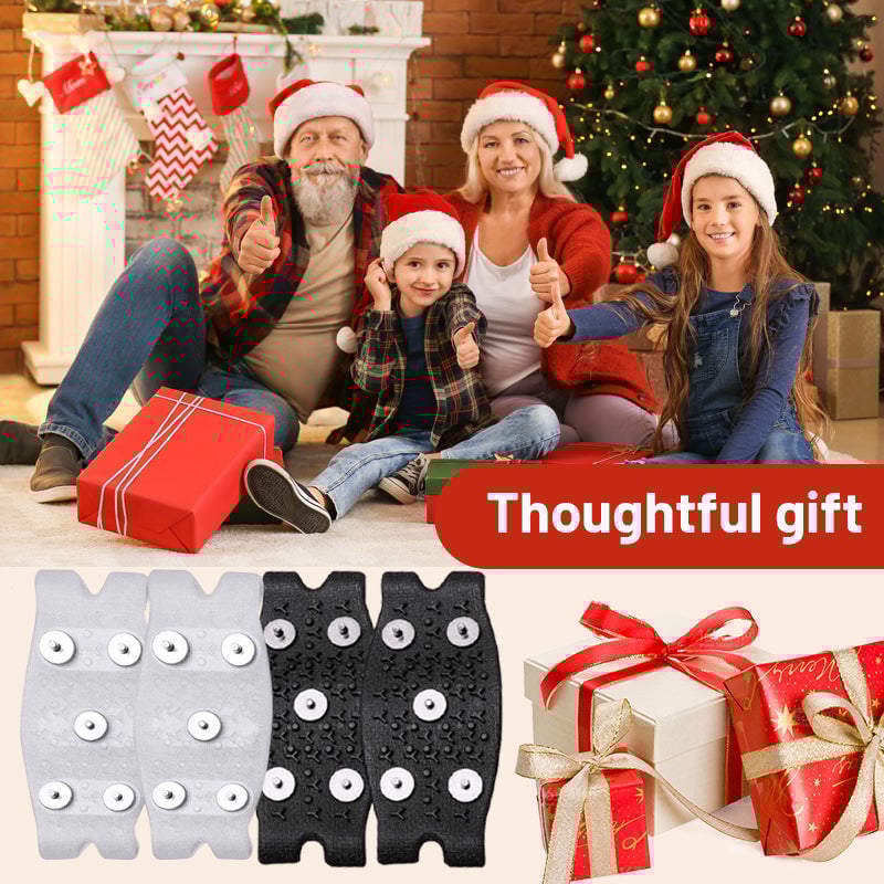 🎅Manganese Steel Spikes Anti-Slip Shoe Covers