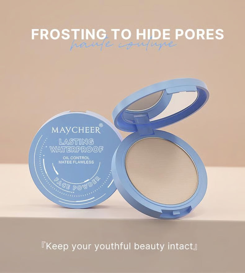 Waterproof Long-Lasting Matte Beauty Powder Cake