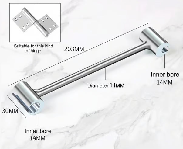Professional Dual-Head Hinge Adjustment Wrench