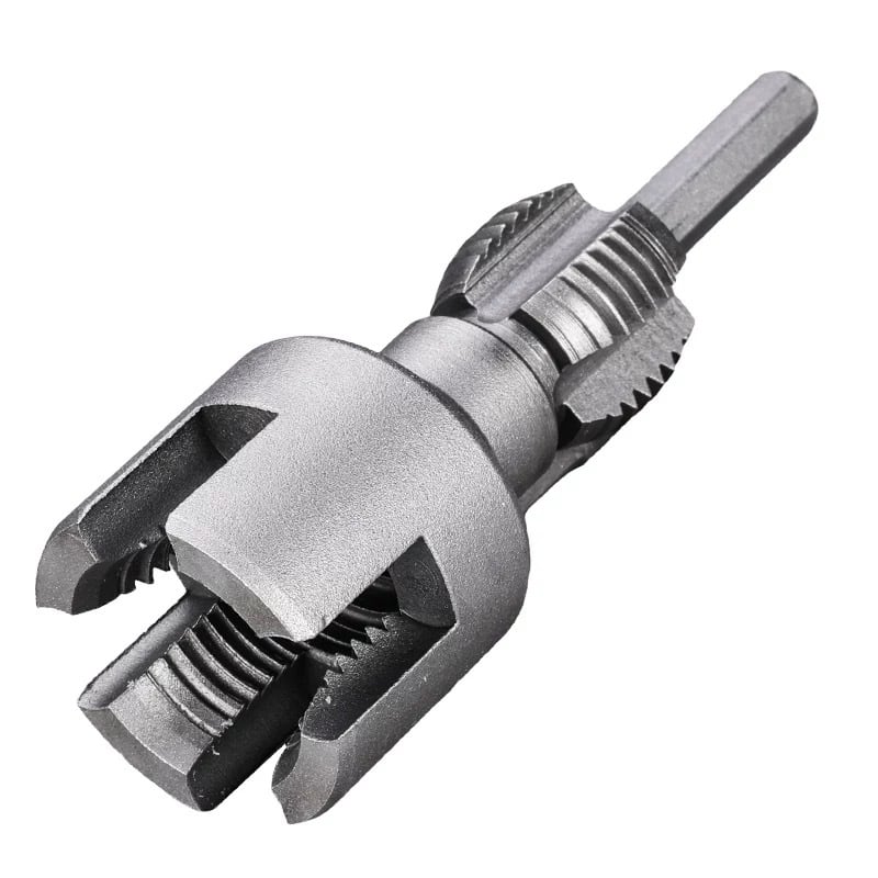 Integrated Internal & External Pipe Threading Tool
