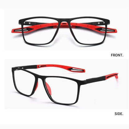 Fashionable silicone sports reading glasses