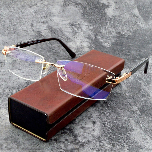 Clarkod High Hardness Anti-blue Progressive Far And Near Dual-Use Glasses