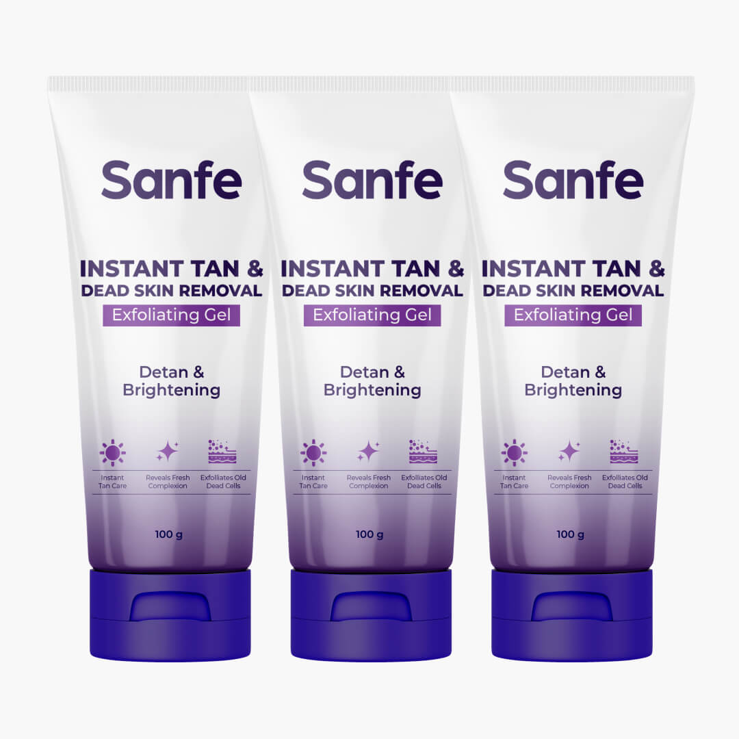 Sanfe Instant Tan & Dead Skin Removal Exfoliating Gel
