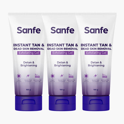 Sanfe Instant Tan & Dead Skin Removal Exfoliating Gel