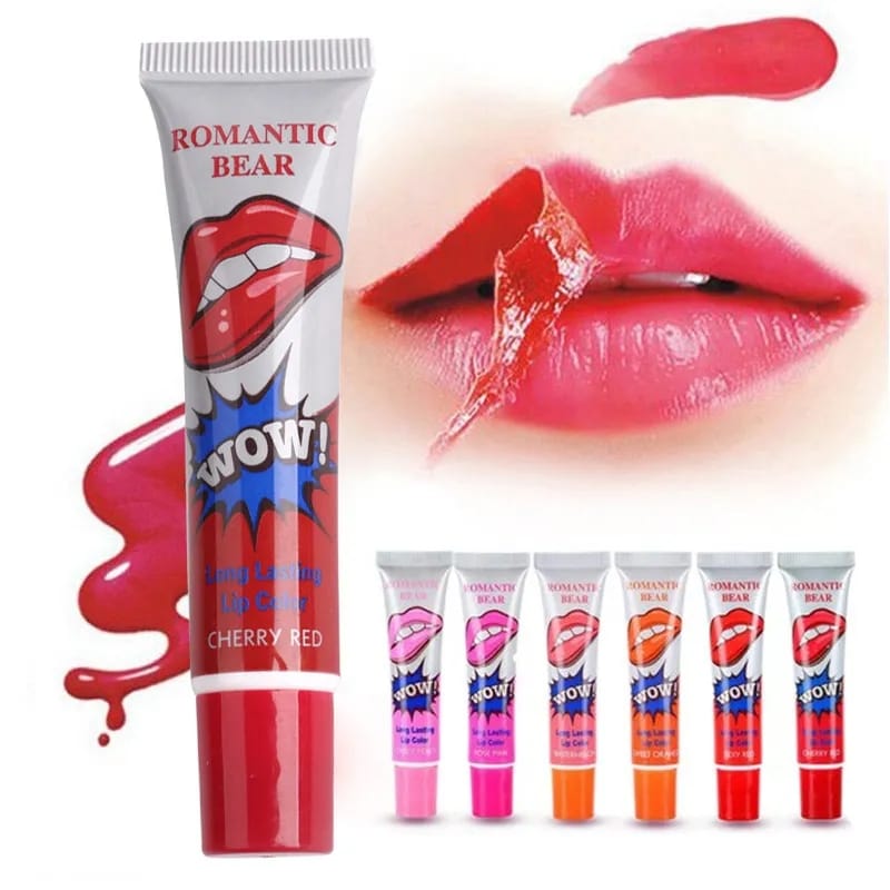 Romantic Bear Wow Peel off Lip Color Set